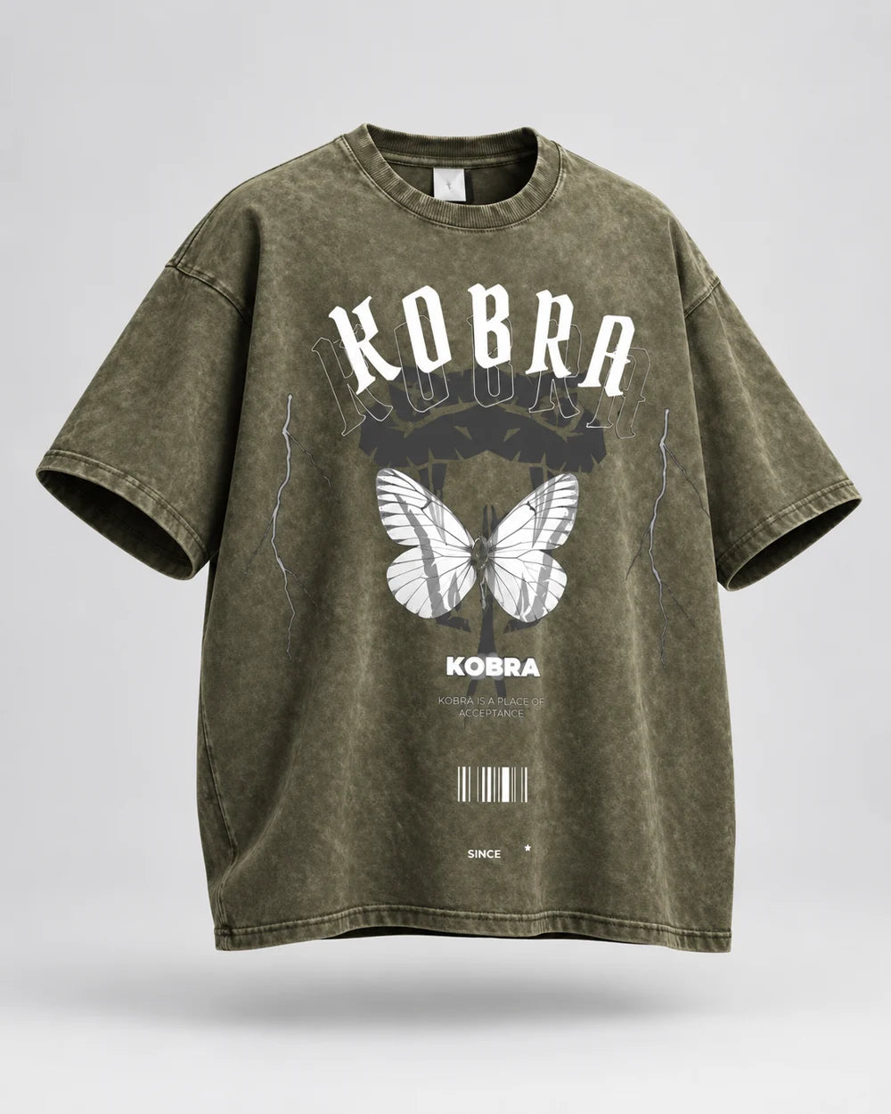 Butterfly Tee — Olive