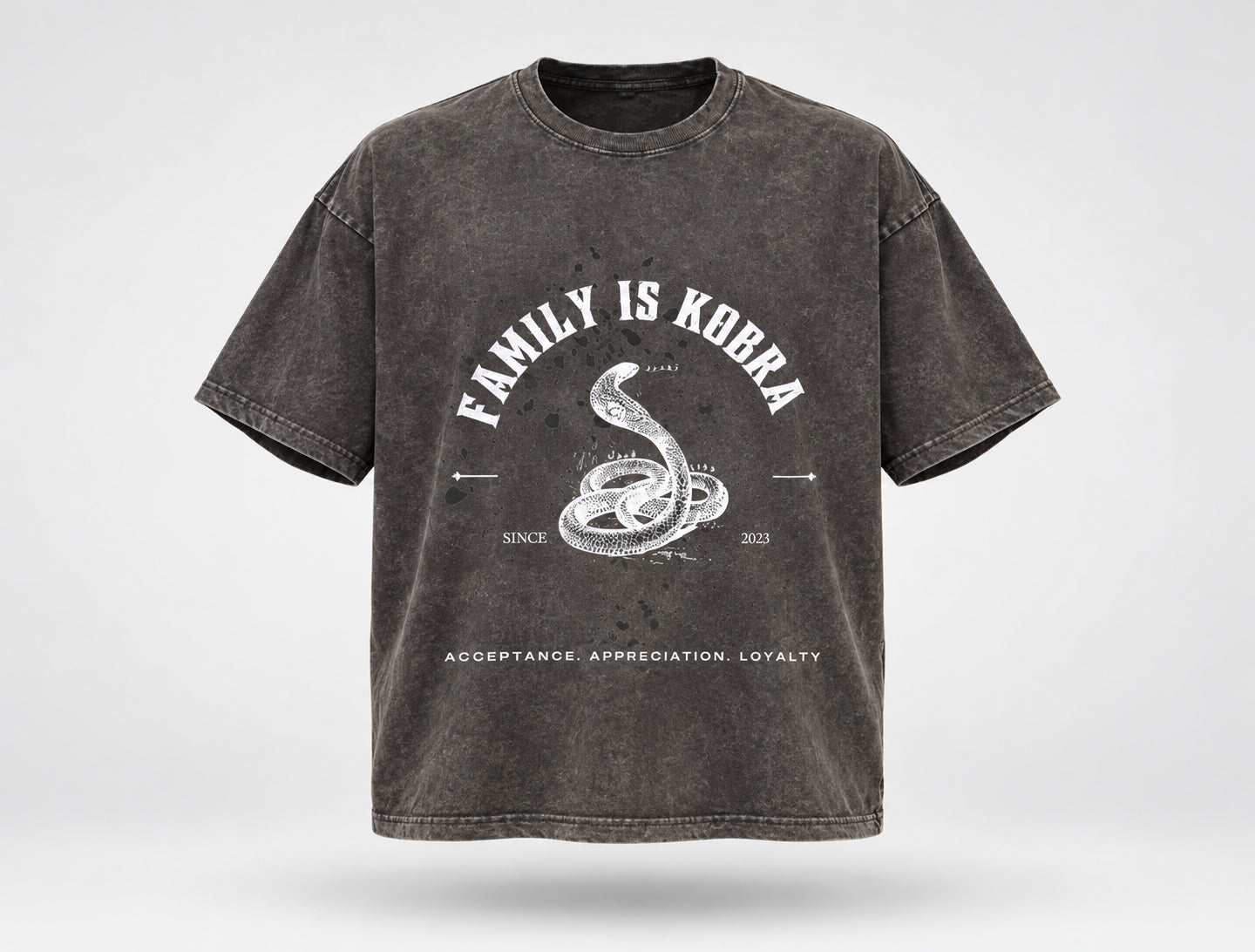 Acceptance Tee — Charcoal